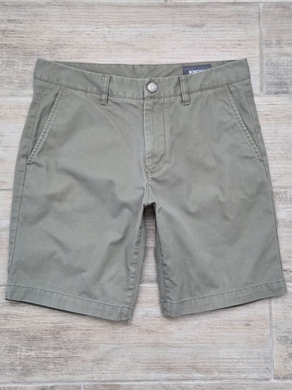 Bonobos Olive Flat Front Men's Shorts